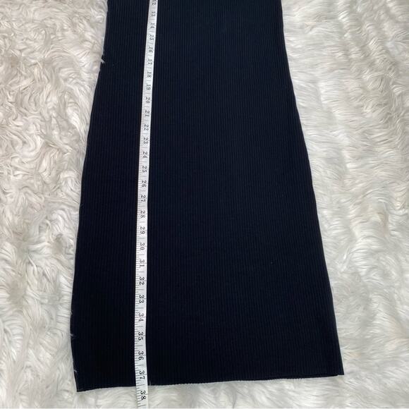 WSLY Women's Rivington Ribbed Short Tank Dress Black Size L NWT - Picture 4 of 10
